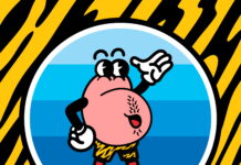 Afslappende tigerkamp med læskende øl